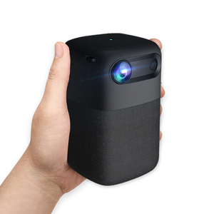 OEM Alincoo S10 Black DLP Android 9,0 Projeksiyon 3D 4K Video Mini proyector portátil con batería recargable para exteriores - Product Image 1