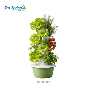 ระบบปลูกผักแนวตั้งแบบไฮโดรโปนิกส์ TSP-L5-20P สำหรับการปลูกผักในร่มแบบไร้ดิน - Product Image 1