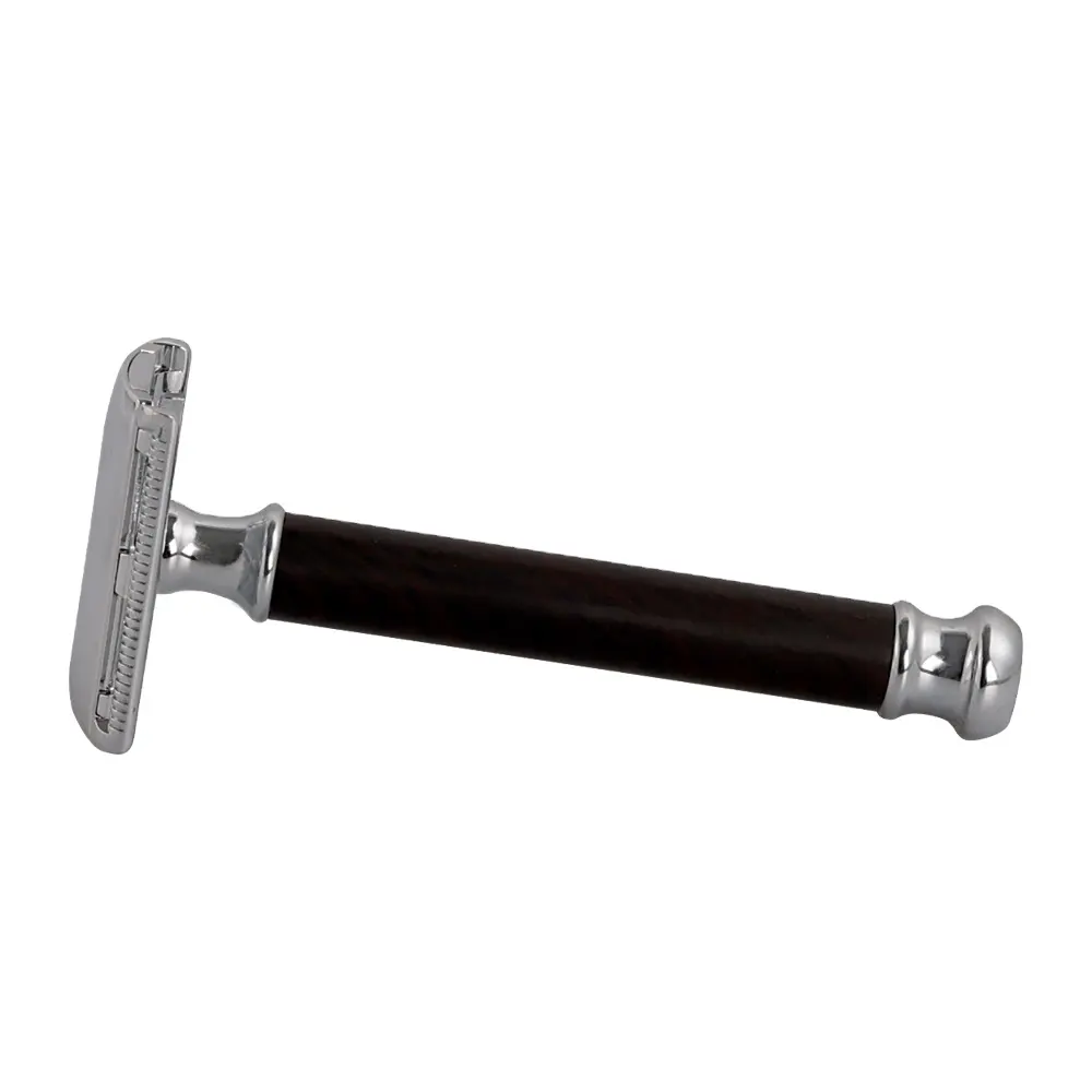 Safety Razors Shaving Nostalgic Long Handle Stainless Steel Double Edge Blade Wet Dry Men Barber Straight Razor