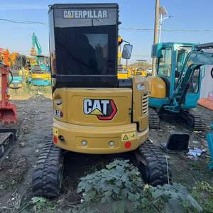 Excavatrice Cat 303.5 d'occasion à la peinture originale la plus vendue avec mini pelle sur chenilles hydraulique à faible consommation de carburant à vendre - Product Image 2