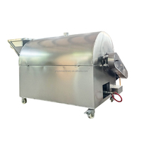 Machine de torréfaction et de séchage automatique en acier inoxydable SUS304 pour graines de soja, maïs et noix, capacité 500 kg/h