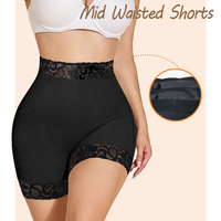 2025 potenciador de caderas adelgazante faja corsé Panty Fagas Levanta pompis bragas de levantamiento de glúteos cintura media firme Control Shaper Shorts