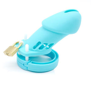 Nuovo Caldo Del Silicone Chastity Cage Dispositivo 10*3.5 centimetri CB6000 Lungo Gabbie Cazzo Dispositivi di Castità Maschile Giocattoli Del Sesso Per Adulti per Gli Uomini <span class=keywords><strong>Pene</strong></span> - Product Image 3