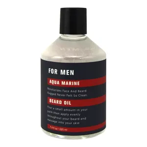 थोक कस्टम लोगो oem निजी लेबल शाकाहारी प्रीमियम पुरुषों की प्राकृतिक दाढ़ी तेल