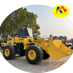 Chargeur original utilisé de chargeur de roue de KOMATSU utilisé à la WA380-6 de KOMATSU utilisé à la vente KOMATSU 380-3 380-6 WA380 - Product Image 1