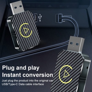 NaviHua Wireless Carplay AI Box Android Auto Multimedia Smart Wireless <b>Adapter</b> Upgrade iPhone IOS <b>Plug</b> and Play <b>USB</b> Type C - Product Image 5