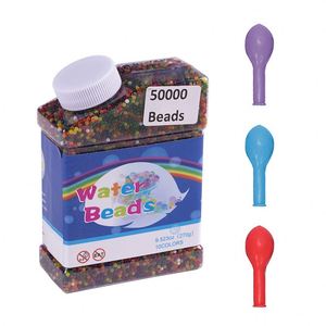 Producto Popular: 50000 Piezas de Bolas de Agua y Globos, Set de Bolas de Cristal de Colores que Crecen en Agua - Product Image 1