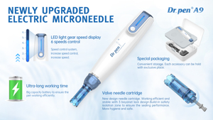 Hot Selling New Design A9 Wireless/wired 6 Speed Control Derma <strong>Pen</strong> - Product Image 6