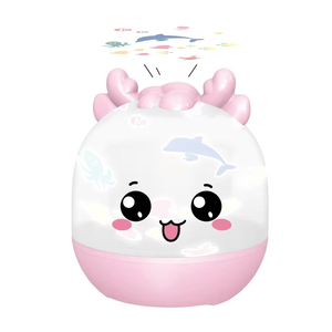 Lámpara de Juguete para Bebés Niñas de 18 <span class=keywords><strong>Meses</strong></span>, Accesorios Sensoriales para Dormir, Regalo, Lámpara de Noche LED con Proyector de Estrellas para Mesa de Noche, Escritorio, Habitación - Product Image 1