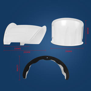 כיסוי עליון למצלמת אבטחה חיצונית 290*205 מ\\\"מ, מגן שמש וגשם, מגן גג למצלמת CCTV - Product Image 3