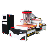 Machine de gravure sur bois Machine de découpe CNC sur bois Machines de travail du bois automatiques HR-1328-4
