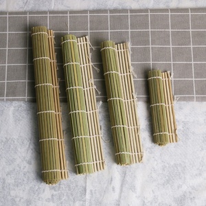 Esterillas Cuadradas Desechables Ecológicas de Bambú Natural para Enrollar <span class=keywords><strong>Sushi</strong></span>, Utensilios de Cocina 100% Bambú con Opción de Logotipo Personalizado - Product Image 2