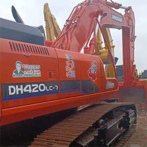 รถขุดไฮดรอลิก Doosan DX420LC-7 มือสอง สภาพดี คุณภาพสูง พร้อมมอเตอร์ปั๊มแท้จากเกาหลี รุ่นปี 2020 น้ำหนัก 42 ตัน - Product Image 6