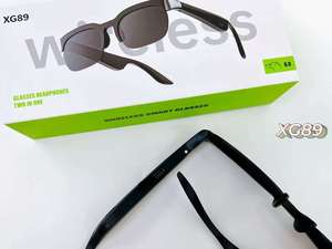 Gafas Inteligentes XG89 con IA, Resistentes al Agua IPX4, Asistente de IA, Llamadas Telefónicas, Reproductor de Música y Traducción en Tiempo Real - Product Image 1