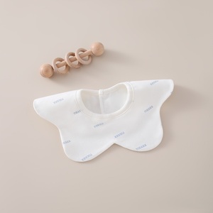 Bavaglino Impermeabile per Neonati con Design a Petali, 2 Strati, <span class=keywords><strong>Tasca</strong></span> Anti-Sputo, Rotazione a 360 Gradi, 100% Cotone, Motivo Cartone Animato, Unisex - Product Image 4