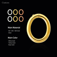 Nouveautés en bijouterie fine, fermoir en or massif 14 carats, bracelet DIY, collier, trouvaille de bijoux, bague ouverte avec breloques pour la création de bijoux personnalisés