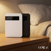 Diffuseur d'arômes électrique à commande par bouton de 200 ml, diffuseur d'huiles essentielles sans eau, machine à parfum avec minuterie, diffuseur de senteurs pour la maison et l'hôtel