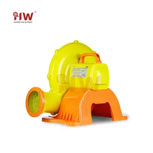 Ventilador inflável para playground HW, soprador de ar plástico com grande volume de ar, arcos de potência múltiplos, fornecimento de ar para barraca