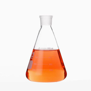 Fiaschi triangolari marroni e trasparenti e fiaschi conici per il laboratorio - Product Image 1