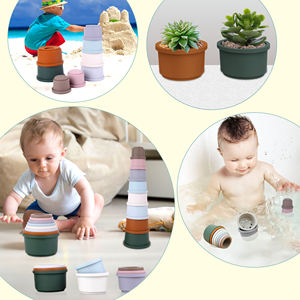 Productos para Dropshipping 2026: Juguetes Educativos Tempranos de Apilamiento, Juguetes de Silicona para Apilar, Servicio de Abastecimiento en China - Product Image 4