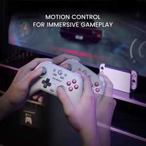 Gamesir Nova Lite NS hiệu ứng hội trường chuyển đổi RGB T4 Nova Grip điện thoại di động động cơ phím điều khiển trò chơi không dây điều khiển - Product Image 3