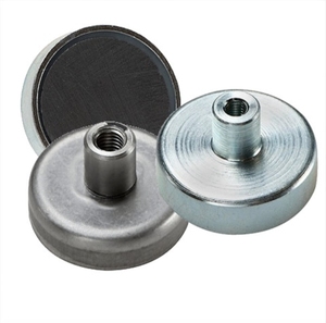 مغناطيس نيوديميوم بالجملة بأحجام M3 وM6 وM8، مع جلبة ملولبة، مطلي بالنيكل - Product Image 3