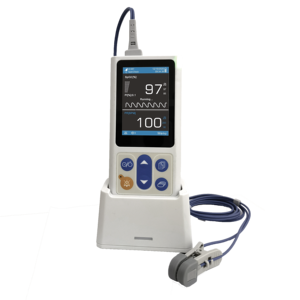 Cầm Tay Thông Minh Xung Oximeter Kỹ Thuật Số Thú Y Cụ Với Lưỡi Clip Và Tai Clip Oximetro Oxi Meter - Product Image 1