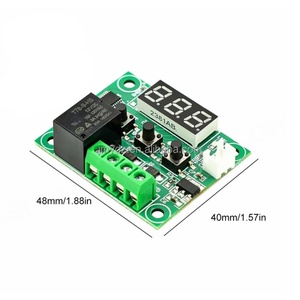 Contrôleur de température numérique haute précision XH-W1209 DC 12V avec affichage numérique et interrupteur de contrôle W1209 - Product Image 2