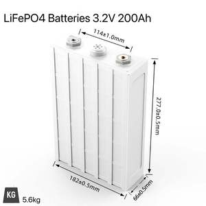 3.2v 200ah <b>Battery</b> Solar Energy Storage Rechargeable <b>Battery</b> Rubber Lithium Iron Phosphate <b>Battery</b> Pack 12v <b>24v</b> 48v 3.2v 200ah L - Product Image 4