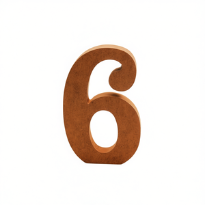 Numero decorativo Lan 6 15 cm per decorazioni per feste - Product Image 1