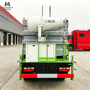 Camion pulvérisateur d'eau HEAVSTY <span class=keywords><strong>Euro</strong></span> 6 Diesel Automatique Neuf Dongfeng D6 5m pour le nettoyage des rues, utilisation multifonctionnelle - Product Image 3