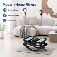 BNcompany TBJ-01 Mini Stepper en Acier pour Exercices Cardio, Twister, Stepper d'Escalier, Exercice Aérobique, Entraînement Corporel à Domicile