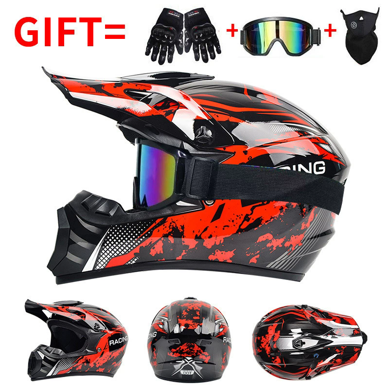 Red run-three-piece gift set