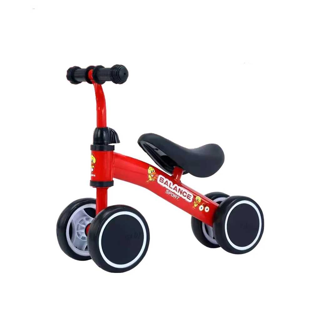 Binmek-on arabalar 1-6 yıl bebek 6 inç 4 tekerlekler bisiklet yürüteç çocuk bebek denge bisiklet öğrenmek için çocuklar yürümeye başlayan bebek oyuncakları
