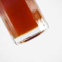 Bouteille en verre cylindrique de luxe avec bouchon en liège pour whisky, vodka, gin, rhum, tequila et brandy - 350 ml/500 ml
