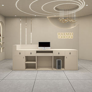 Recepción moderna personalizada del mercado Recepción de recepción blanca del spa - Product Image 2