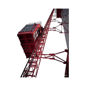 מנוף בנייה QIANCHENG דגם SCB150, גובה הרמה מקסימלי 60 מטר, תיבת הילוכים מנועית, יעילות גבוהה, תחבורה הנדסית - Product Image 2