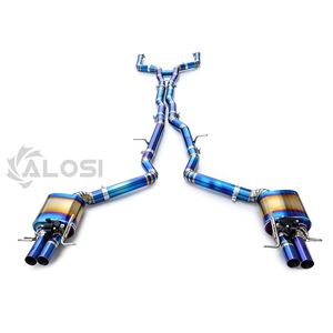 Adecuado <span class=keywords><strong>para</strong></span> Mercedes Benz AMG E63 E63s (W213) 2017-2023 4.0T, <span class=keywords><strong>escape</strong></span> catback de aleación de titanio - Product Image 5