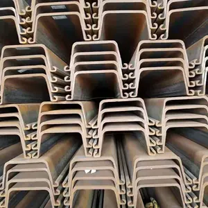 Quality Supplier U/Z Type SY295 SY390 Steel Sheet Pile Price List