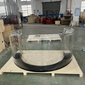 Fabriek Groothandelsprijs Kunstmatige Vis <span class=keywords><strong>50</strong></span> <span class=keywords><strong>Gallon</strong></span> <span class=keywords><strong>Aquarium</strong></span> Gebogen <span class=keywords><strong>Aquarium</strong></span> 4ft - Product Image 6