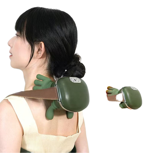 Masseur de cou sans fil télécommandé avec suivi d'<span class=keywords><strong>objet</strong></span>, thérapie infrarouge, vibration, pétrissage, contrôle du temps et mode sport - Product Image 1