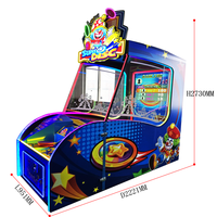 Groothandel Super Disc Throwing Arcade Machine Muntenautomaat Ticket Spelautomaat voor Spelhallen