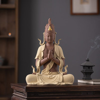 Statue de Bodhisattva Guanyin Avalokitevara en Porcelaine Blanche, Style Chinois Moderne, Décoration pour la Maison et le Bureau