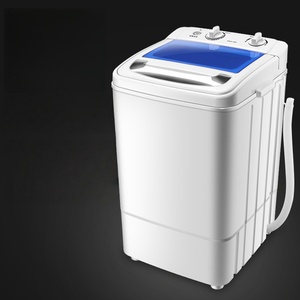 Lave-linge électrique semi-automatique compact à cuve unique de 4,65,5 kg, grande capacité, double fonction lavage/essorage/essorage à vide, pour usage domestique (version anglaise) - Product Image 6