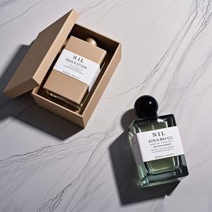 กล่องของขวัญแม่เหล็กสำหรับบรรจุภัณฑ์เครื่องสำอางขนาดเล็กพร้อมโลโก้สั่งทำ ขวดน้ำหอม กล่องบรรจุภัณฑ์แบบนูนลายเคลือบ UV ทันสมัย หรูหรา รีไซเคิลได้ - Product Image 3