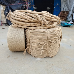 Corde en chanvre torsadée en jute naturelle 30MM, couleur personnalisable, portable, légère, pour fitness, exercice, escalade, décoration de balustrades, corde de traction - Product Image 4