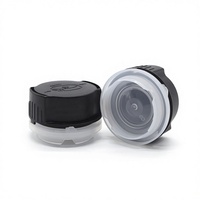 Bouchons à vis anti-déversement en plastique PP de 24 mm et 32 mm pour bouteilles d'huile, vente en gros d'usine, pour usage chimique