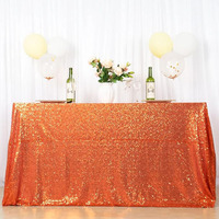 Nappe de luxe rectangulaire faite à la main avec paillettes et strass, idéale pour mariages, banquets, hôtels, décorations extérieures, vente en gros