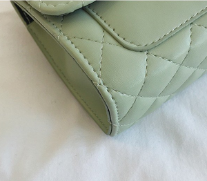 BESTELLA Wholesale High Quantity Solid Color Custom Women Casual PU Tote Bag Lady Fashion <b>Adjustable</b> Chain <b>square</b> - Product Image 5
