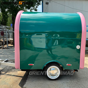 ארצות הברית תקן מזון מהיר בייצלי עגלת ברביקיו חיצונית פיצה מזון מזון משאית נקניקיה - Product Image 5